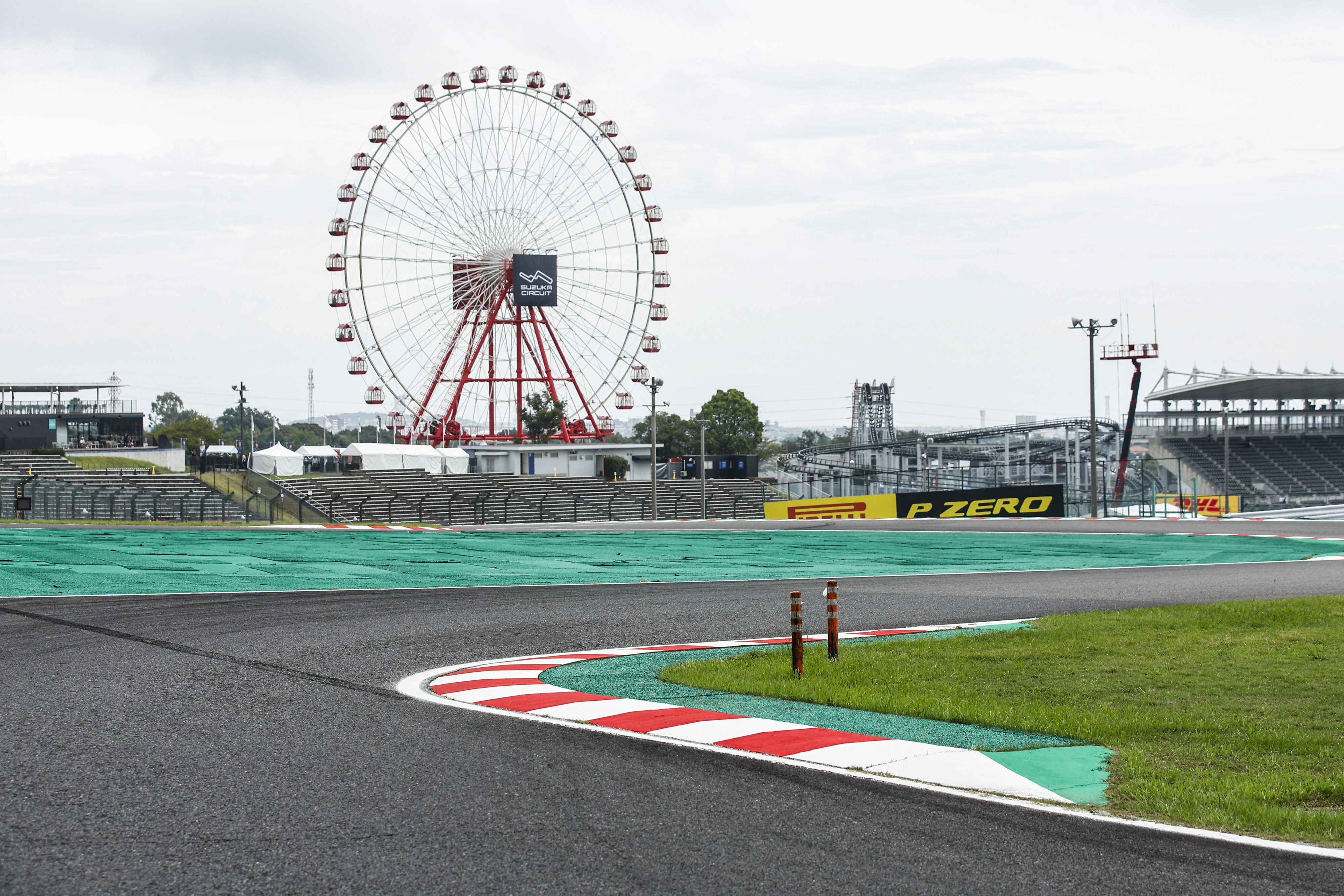 Het circuit van Suzuka, waar de Grand Prix van Japan wordt verreden
