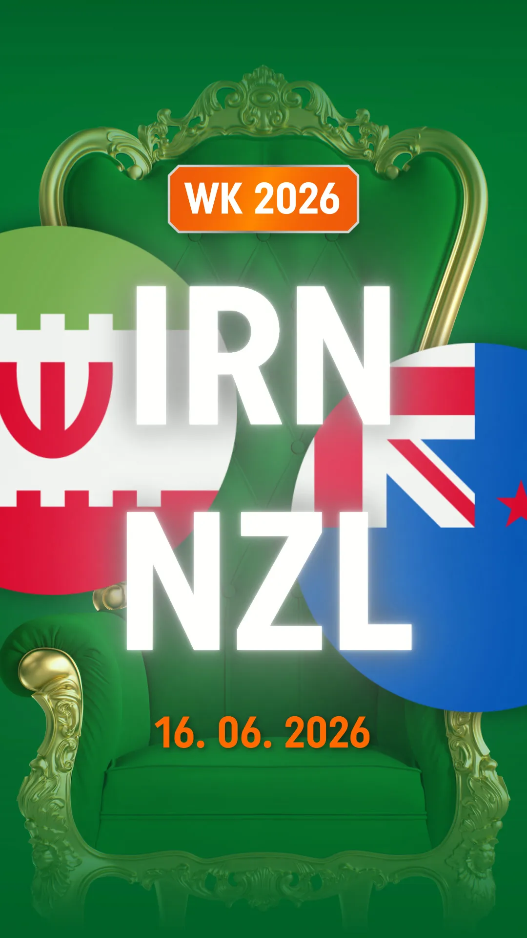 WK 2026 wedstrijd Polen tegen Nieuw-Zeeland op 16 juni