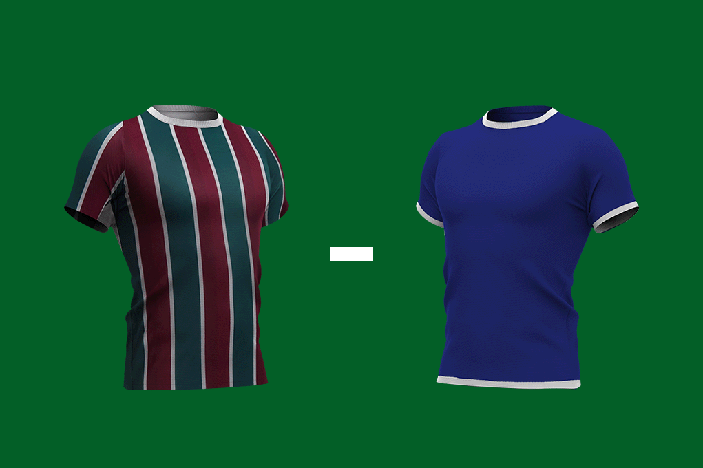 Shirtjes van Fluminense en Al Hilal
