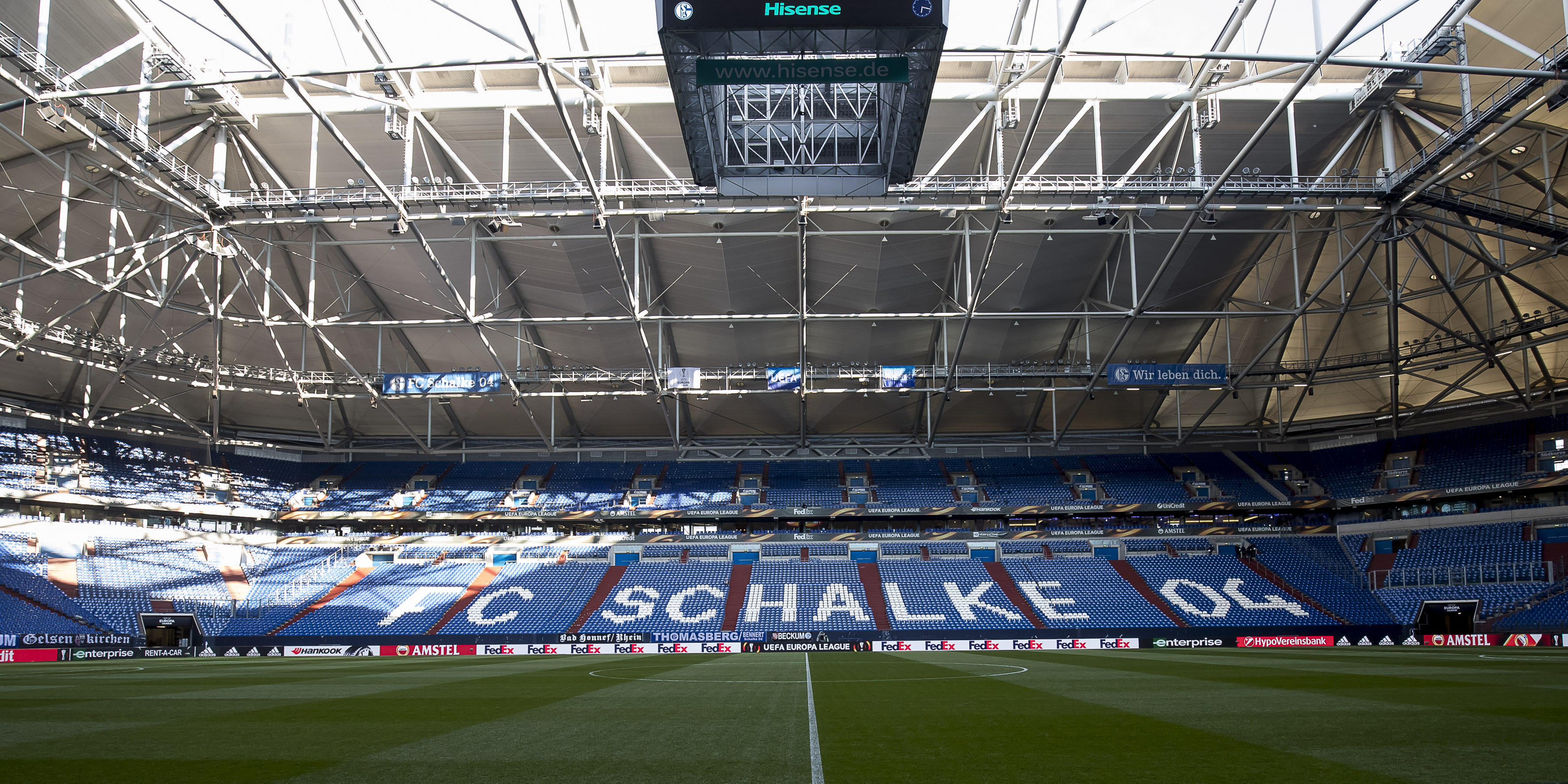 De Veltins-Arena, het onderkomen van Schalke'04 en tijdens het EK 2024 gastheer van vier wedstrijden