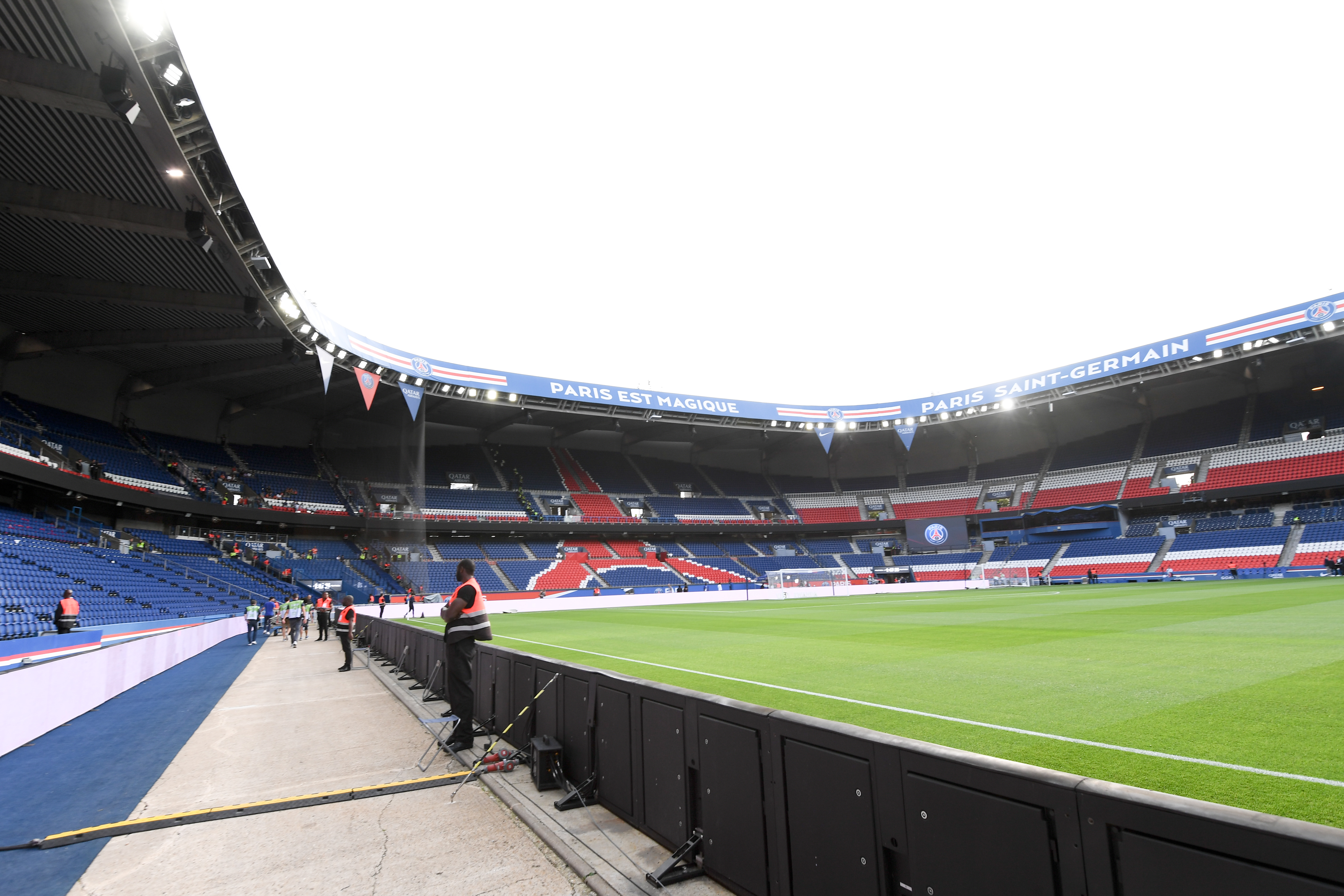 Het Parc des Princes in Parijs, thuishaven van Paris St. Germain en het Franse nationale team