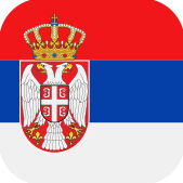 Vlag van Servië