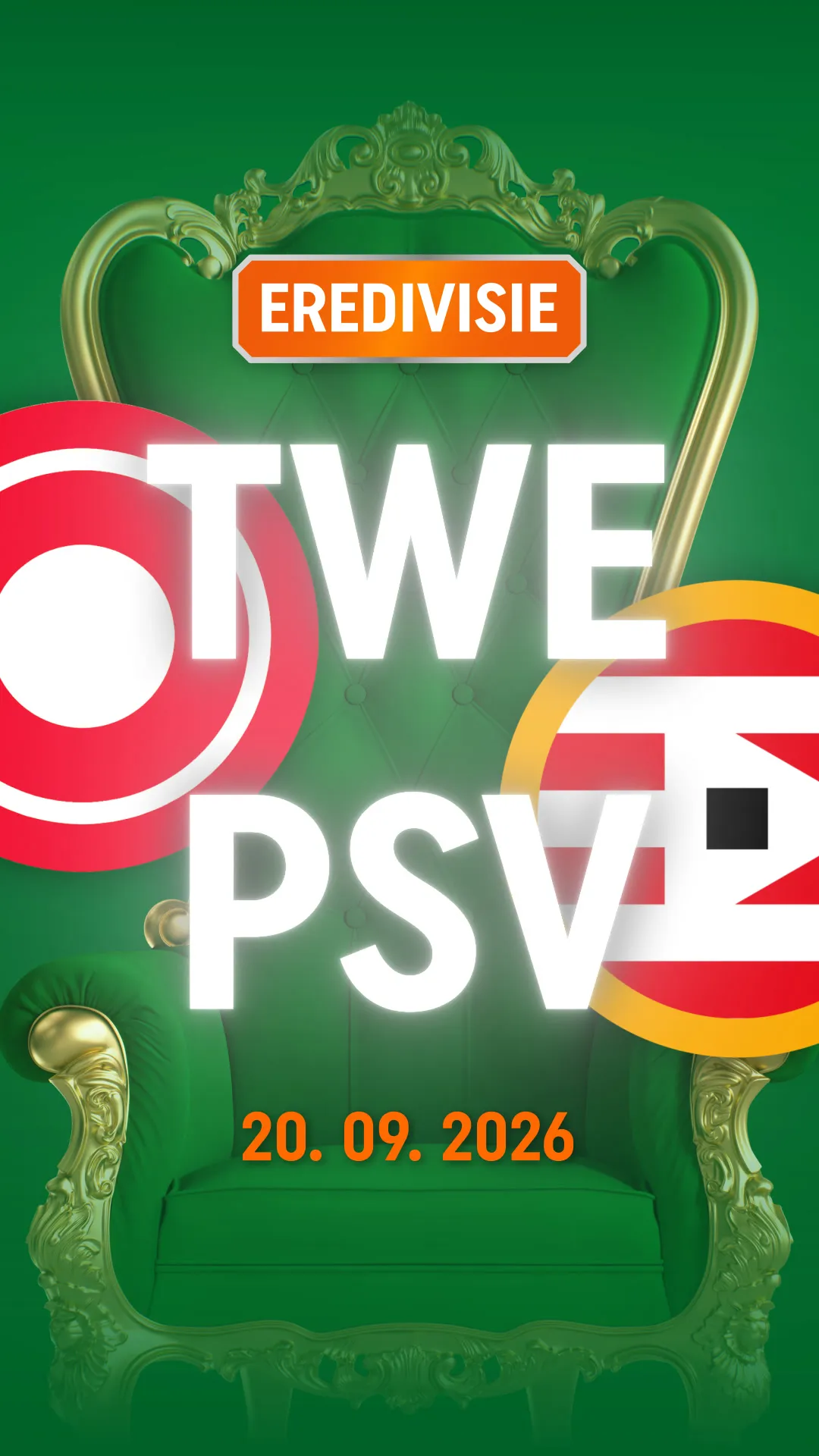TOTO wedstrijd Eredivisie FC Twente tegen PSV op 20 09 2026