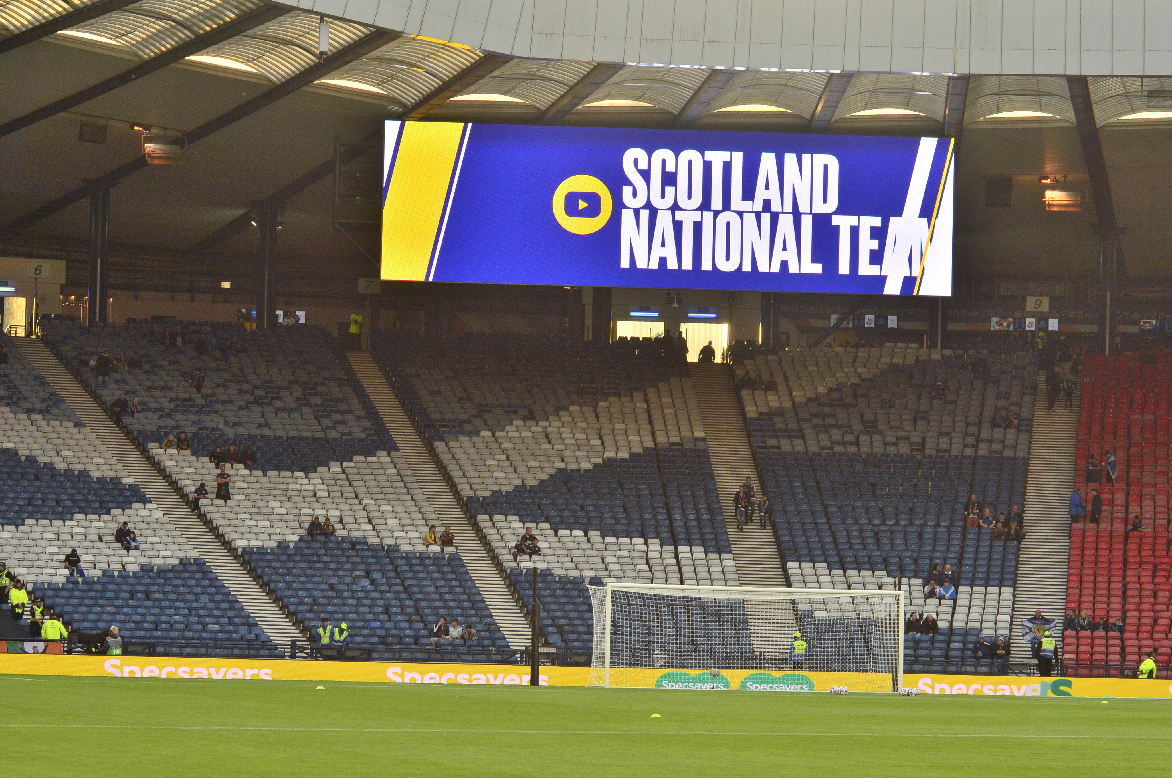 Het Schotse nationale team speelt zijn thuiswedstrijden in het beroemde Hampden Park in Glasgow