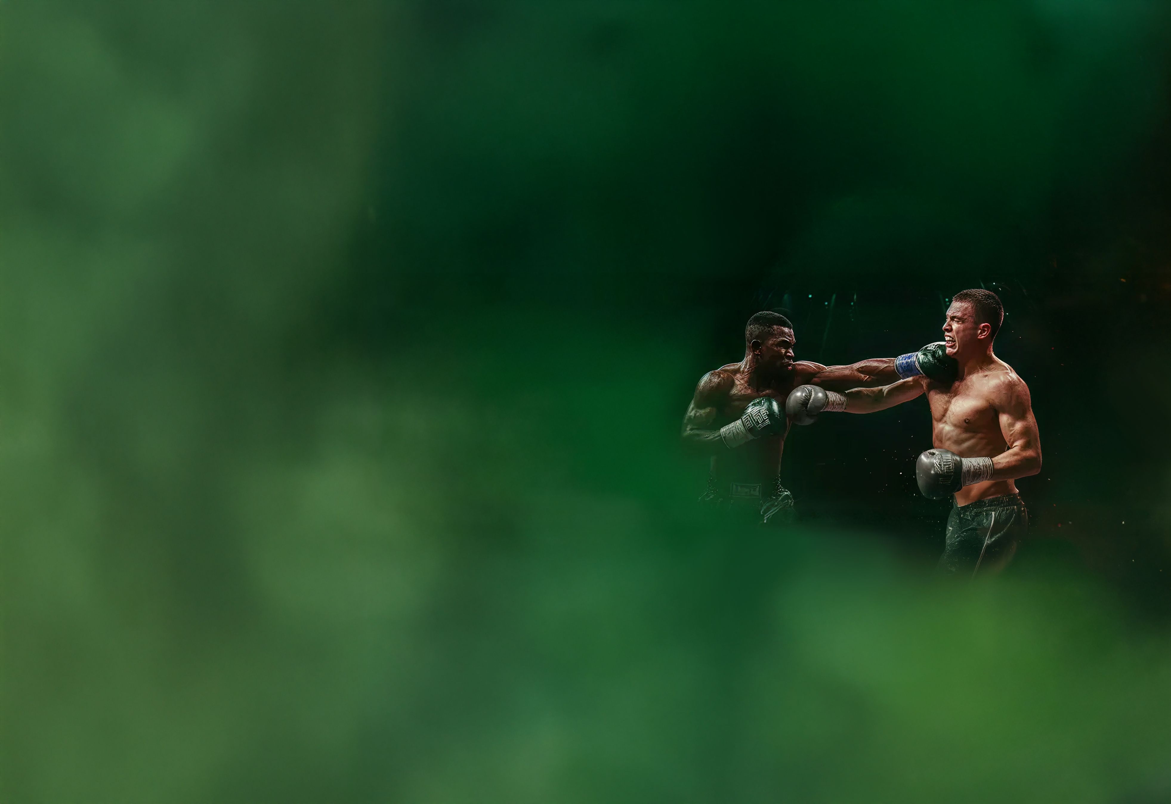 TOTO Sport bokswedstrijd twee GLORY boksers in actie