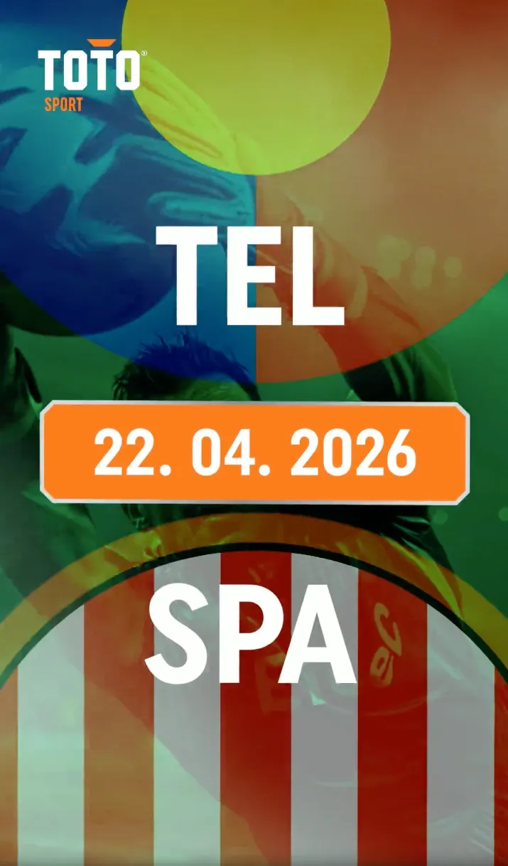 Voetbalwedstrijd TEL tegen SPA op 22.04.2026 TOTO Sport