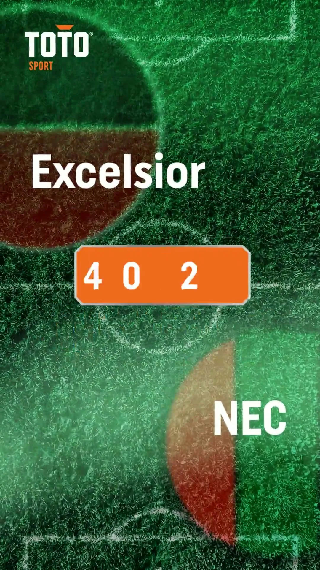 TOTO Sport uitslag Excelsior 4 NEC 2