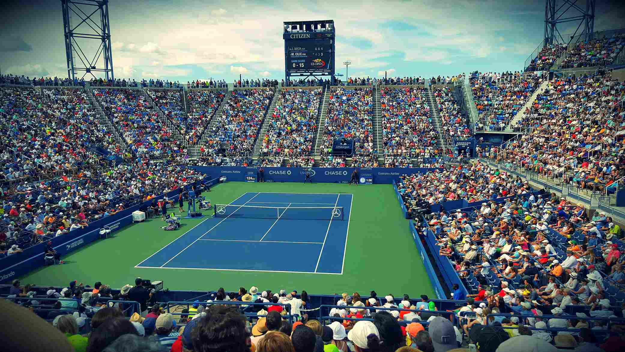 Baan van de us open