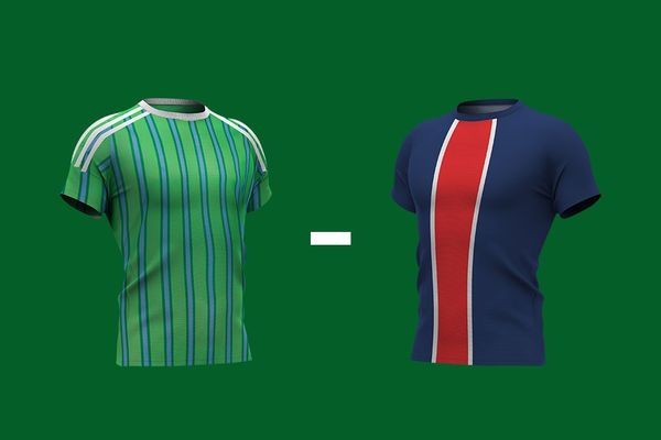 Shirts van Seattle Sounders en PSG