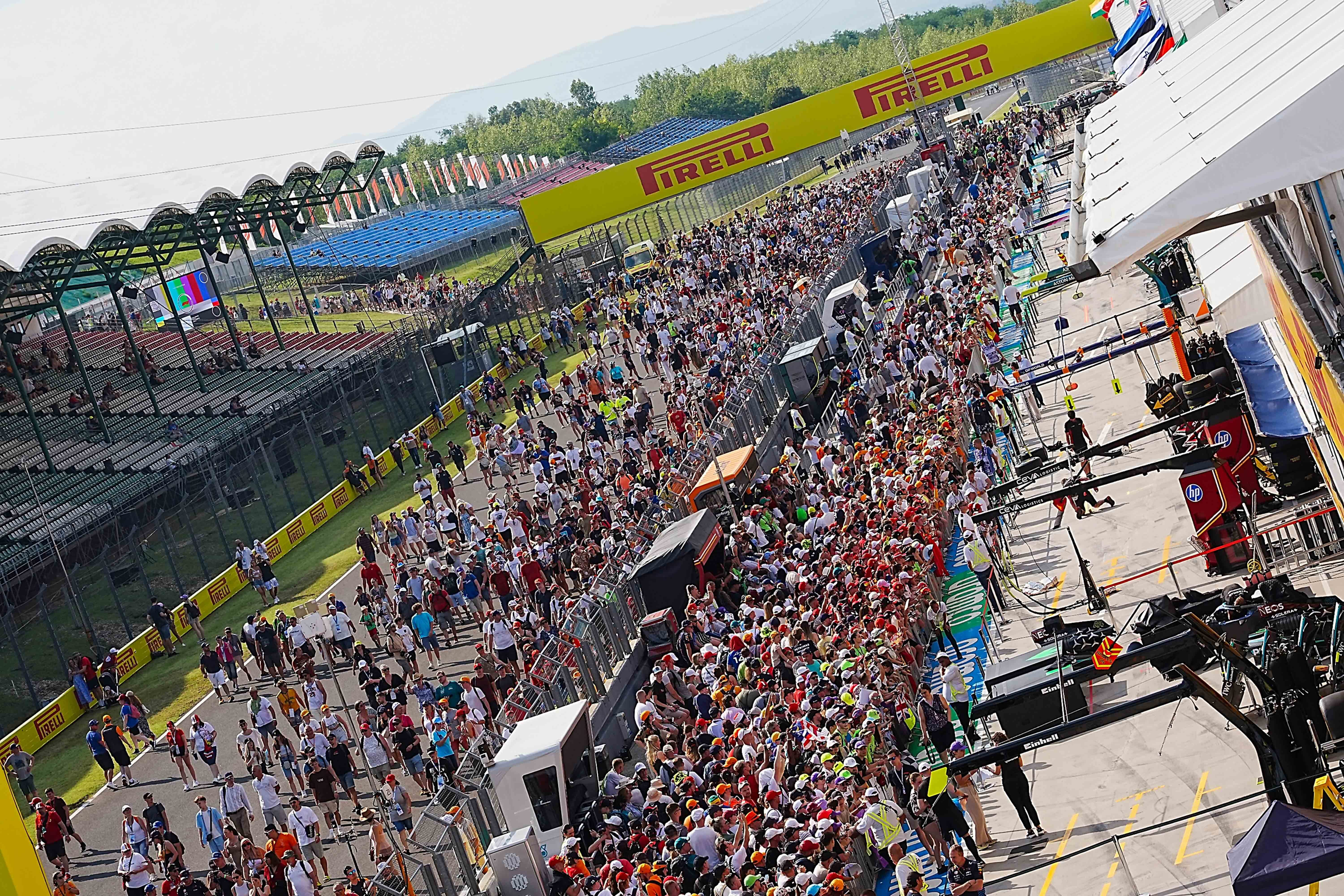 De Hungaroring, waar Max Verstappen tijdens de Grand Prix van Hongarije hoopt te winnen