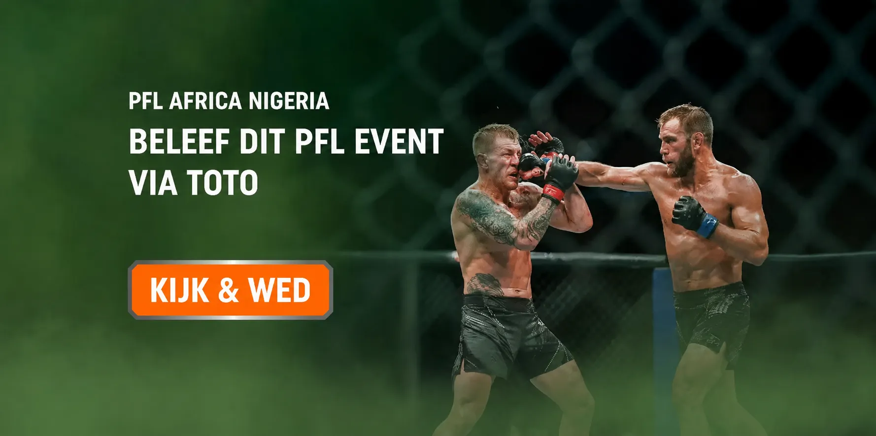 MMA-gevecht PFL Africa Nigeria