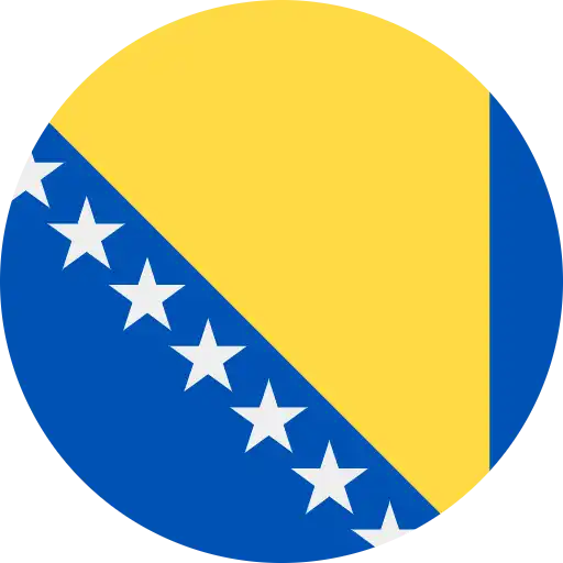 bosnie vlag rond