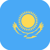 Vlag van Kazachstan