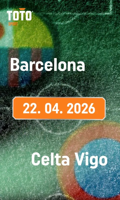 Voetbalwedstrijd Barcelona tegen Celta Vigo op 22.04.2026