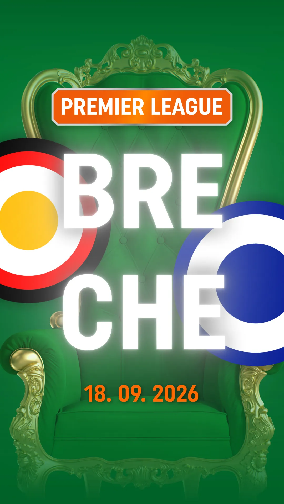 Premier League wedstrijd Bre - Che op 18 09 2026