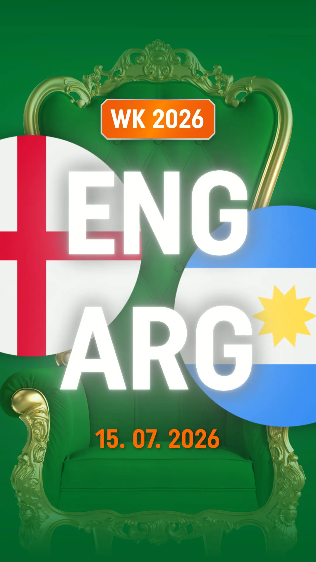 wk statistieken 2026 Engeland - Argentinië