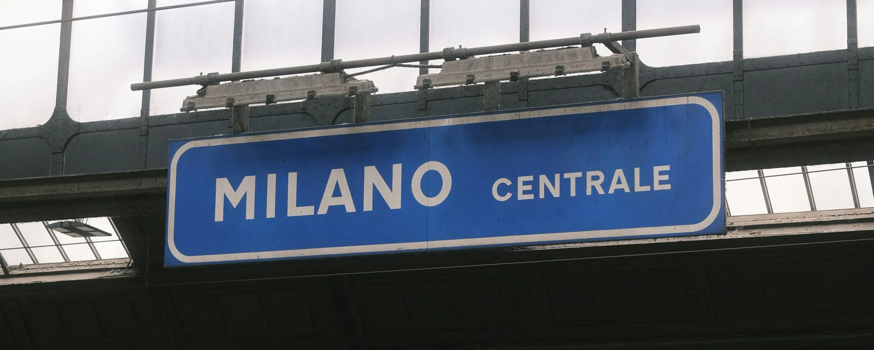 Bord Milano Centrale op treinstation