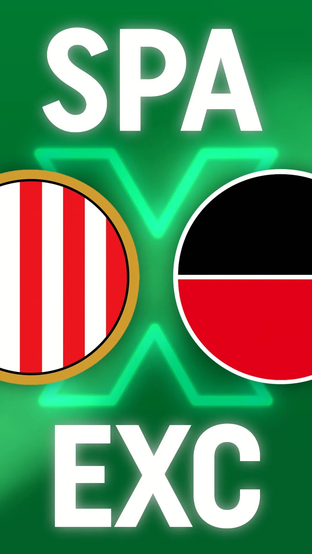 SPA versus Duitsland voetbalwedstrijd TOTO Exclusief